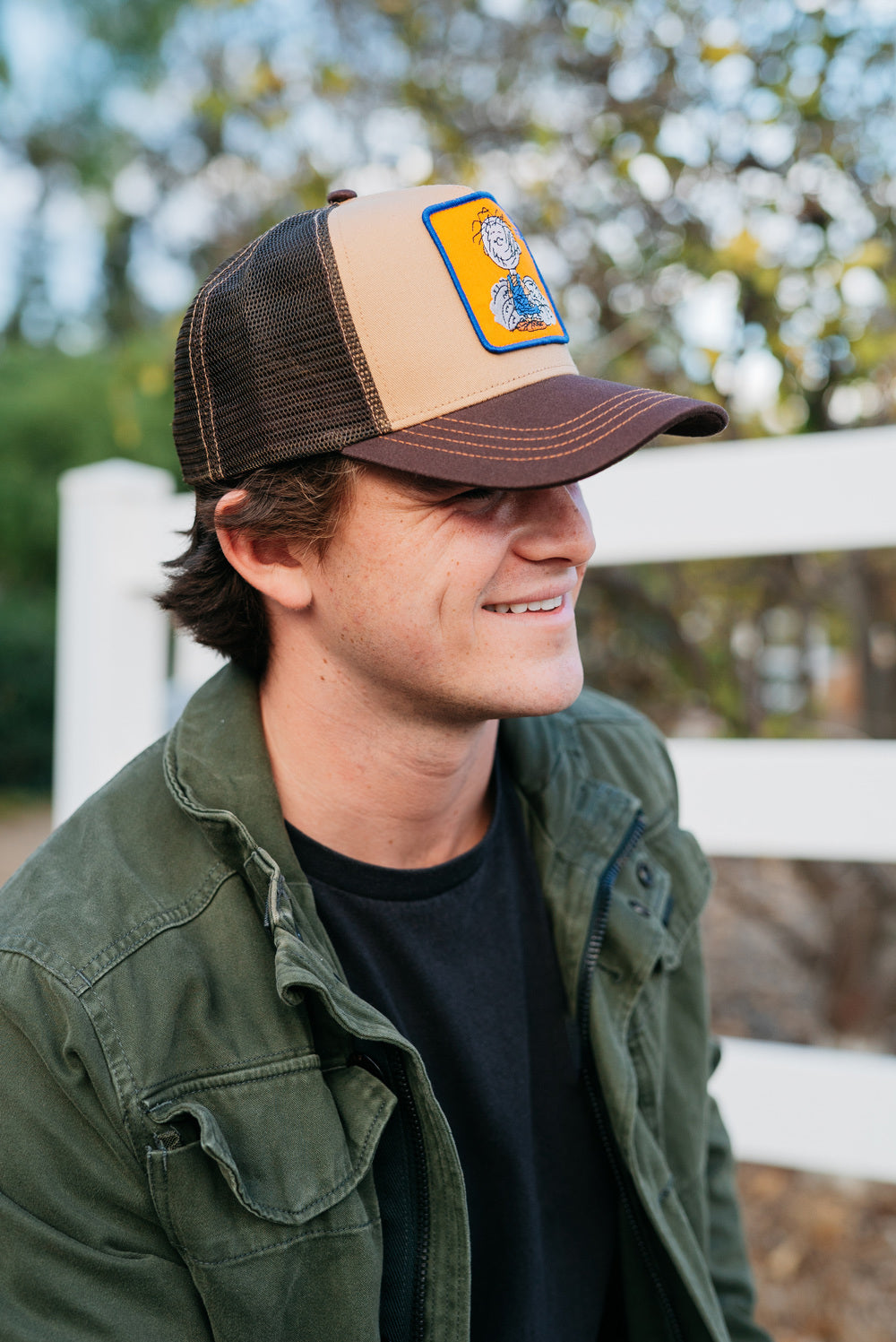 Pig Pen Peanuts Cotton Mesh Adjustable Trucker Hat Doba